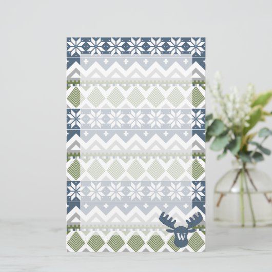 Winterbakkerij Briefpapier (Staand voorkant)