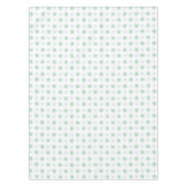 Winterbanden en sneeuwvlokken wit tafelkleed (Voorkant)