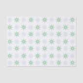 Winterbanden en sneeuwvlokken wit tissuepapier (Voorkant)