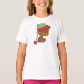 WinterBeer, Beer van hak, Beer met bril, Pet T-shirt (Voorkant)