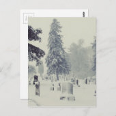 Winterbegraafplaats Briefkaart (Voorkant / Achterkant)