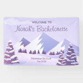 Winterberg Bachelorette Weekend Op Maat Spandoek (Horizontaal)