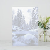 Winterberg: Beskid Mountains, Polen Briefpapier (Staand voorkant)