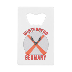 Winterberg, Duitsland Creditkaart Flessenopener