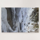 Winterberg Rivier – Wilde Natuur Roemenië Legpuzzel (Horizontaal)