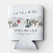 Winterberg | Ski vrijgezellenfeest voor vrouwen Blikjeskoeler (Achterkant)