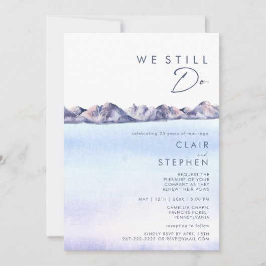 Winterberg We doen nog steeds verlengingsuitnodigi Kaart (Voorkant)