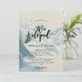 winterbergen - landschap dat we uitnodigen kaart (Staand voorkant)