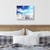 Winterbergen verpakt Canvas (Insitu (Slaapkamer))