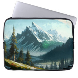 Winterberghoes voor een laptop laptop sleeve