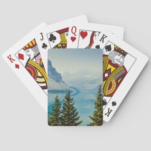 winterbergmeren pokerkaarten (Achterkant)