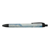 winterbergmeren zwarte inkt pen (Bovenkant)