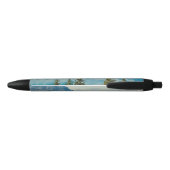 winterbergmeren zwarte inkt pen (Achterkant)