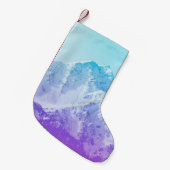 Winterbergpeuk, hipster, piek, foto, ba kleine kerstsok (Voorkant (Hangend))