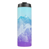 Winterbergpeuk, hipster, piek, foto, ba thermosbeker (Voorkant)