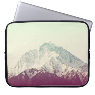 Winterbergpiek, hipster- filter laptop sleeve