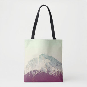 Winterbergpiek, hipster- filter tote bag