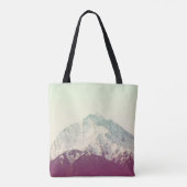 Winterbergpiek, hipster- filter tote bag (Achterkant)