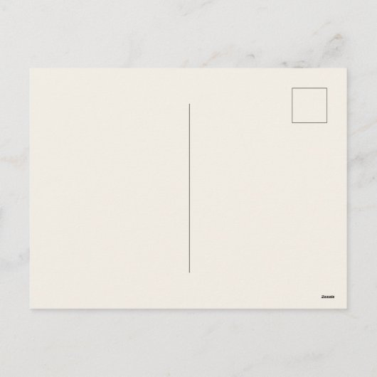 Winterberry Botanische Waterverf Kerstfoto Feestdagenkaart (Achterkant)