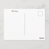 Winterberry Briefkaart (Achterkant)