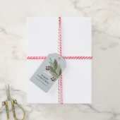 Winterberry cadeau Labels Cadeaulabel (Met Touw)