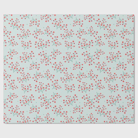 Winterberry Cadeaupapier (Vlak)