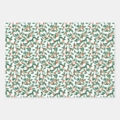 Winterberry (Classic) Inpakpapier Vel (Voorkant)