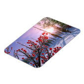 Winterberry in Ice Flexible Magnet Magneet (Linkerzijde)