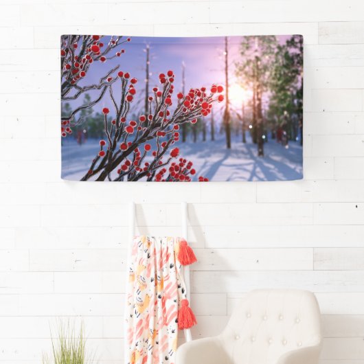 Winterberry in IJsbanner Spandoek (Insitu)