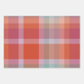 Winterberry-pakpapier plat vel set van 3 (Voorkant)