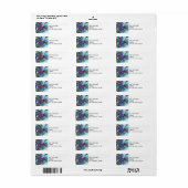 Winterberry Return Address Labels (Full Sheet)