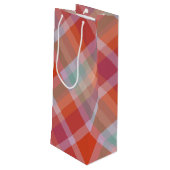 Winterberry ruit wijn cadeautas (Achterkant Gekanteld)