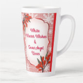 Winterberry White Winter Wishes Snow Angel Kisses  Latte Mok (Rechts)