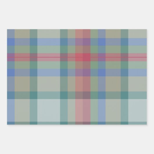 Winterberry Wrapping Paper Flat Sheet Set of 3 (Voorkant 2)