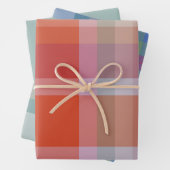 Winterberry Wrapping Paper Flat Sheet Set of 3 (In situ)