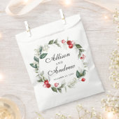 winterbes | Dit is het seizoen om te trouwen Bedankzakje (Geknipt)