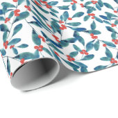 Winterbes (Vorst) Cadeaupapier (Rol Hoek)