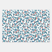 Winterbes (Vorst) Inpakpapier Vel (Voorkant 3)