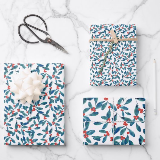 Winterbes (Vorst) Inpakpapier Vel (Voorkant)