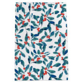 Winterbes (Vorst) Medium Cadeauzakje (Achterkant)