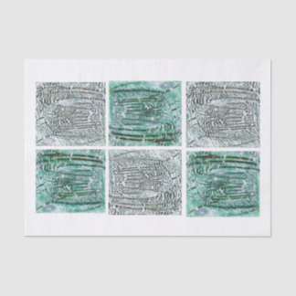 winterbesneeuwd Wereldbol Tissuepapier