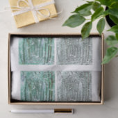 winterbesneeuwd Wereldbol Tissuepapier (Geschenk)