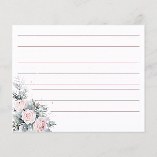 Winterbesneeuwde dennen vrijgezellenfeest recepten (Achterkant)