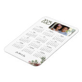 Winterbessen 2025 Kalender Kaart Magneet (Linkerzijde)