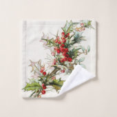  winterbessen bad handdoek (Wasdoekje)