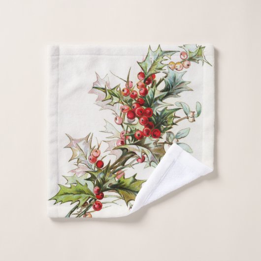  winterbessen bad handdoek (Wasdoekje)