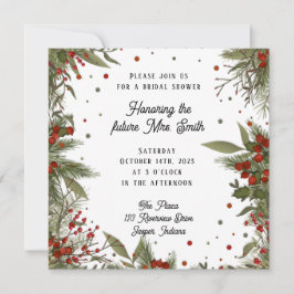 Winterbessen Elegant Modern Inspirivity Bridal Kaart