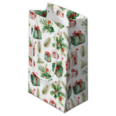 Winterbessen en cadeaus klein cadeauzakje (Voorkant Gekanteld)