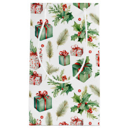 Winterbessen en cadeaus klein cadeauzakje