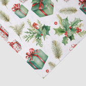 winterbessen en -cadeaus tissuepapier (Detail)